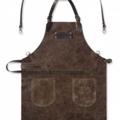 Feuermeister Premium-Lederschürze Kreuzberiemung Verschiedene Varianten