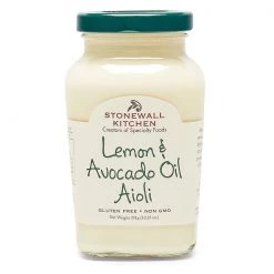 American Heritage Lemon & Avocado Oil Aioli Von Stonewall Kitchen