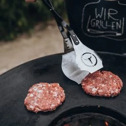 Moesta Burgerzange V-Tong 51cm - Der Perfekte Burgerwender Besteck