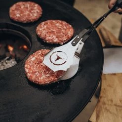 Moesta Burgerzange V-Tong 51cm - Der Perfekte Burgerwender Besteck