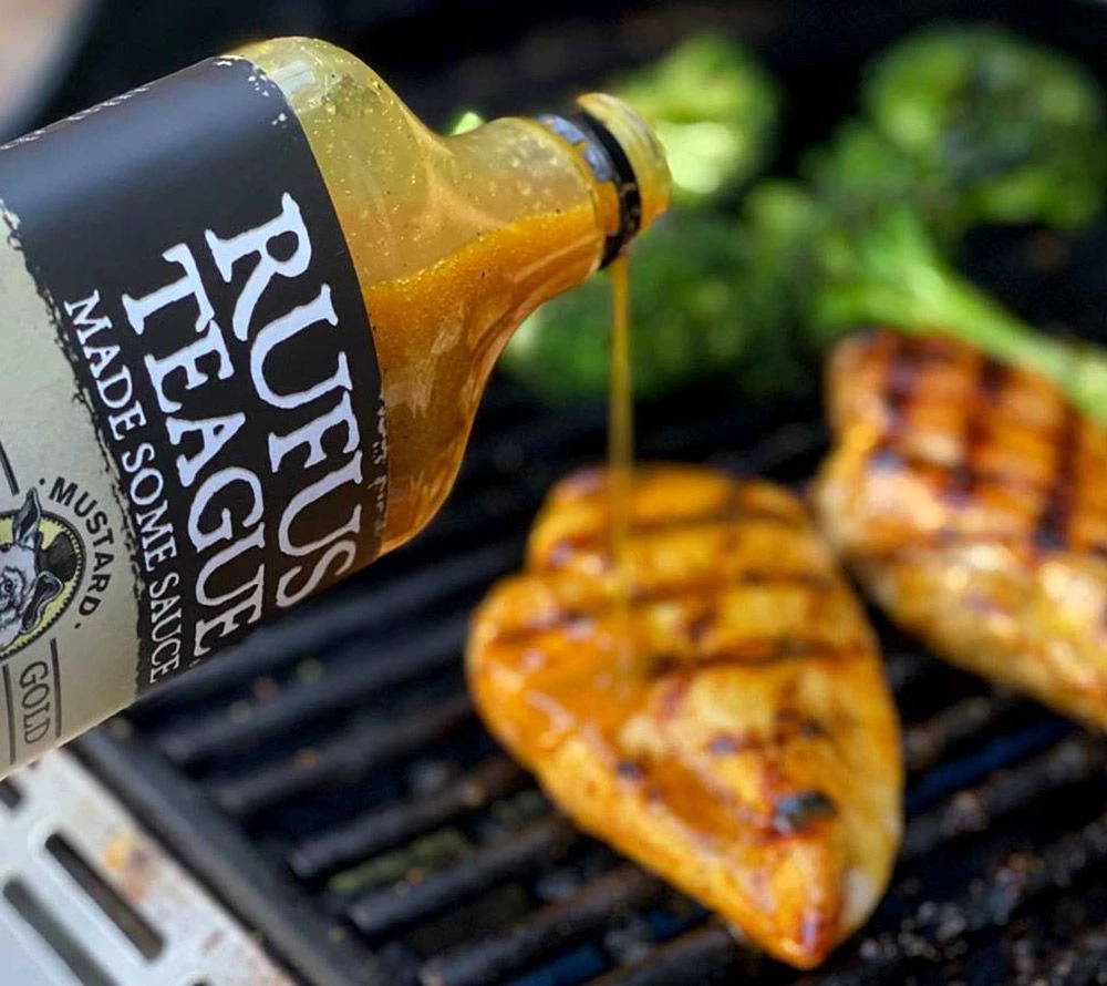 American Heritage KC Gold Mustard BBQ-Sauce Von Rufus Teague Soßen 5 American Heritage KC Gold Mustard BBQ-Sauce Von Rufus Teague Soßen