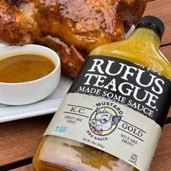 American Heritage KC Gold Mustard BBQ-Sauce Von Rufus Teague Soßen