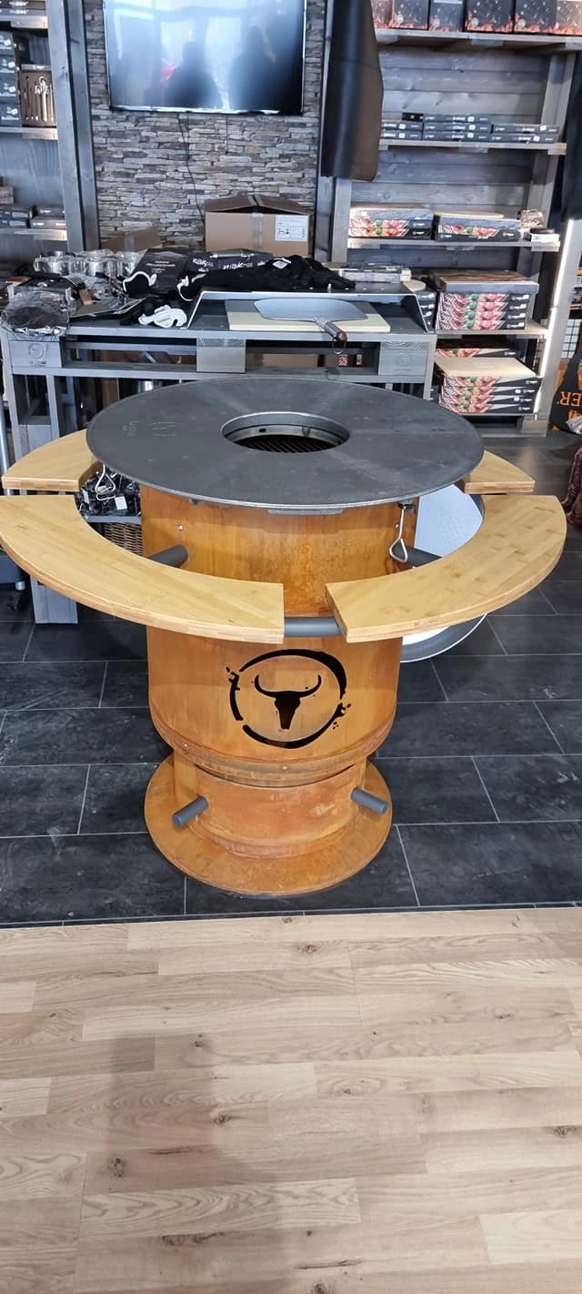 Moesta BANDIT Fireplace Inklusive BBQ-Disk & Ablagebretter Feuerstelle 3 Moesta BANDIT Fireplace Inklusive BBQ-Disk & Ablagebretter Feuerstelle