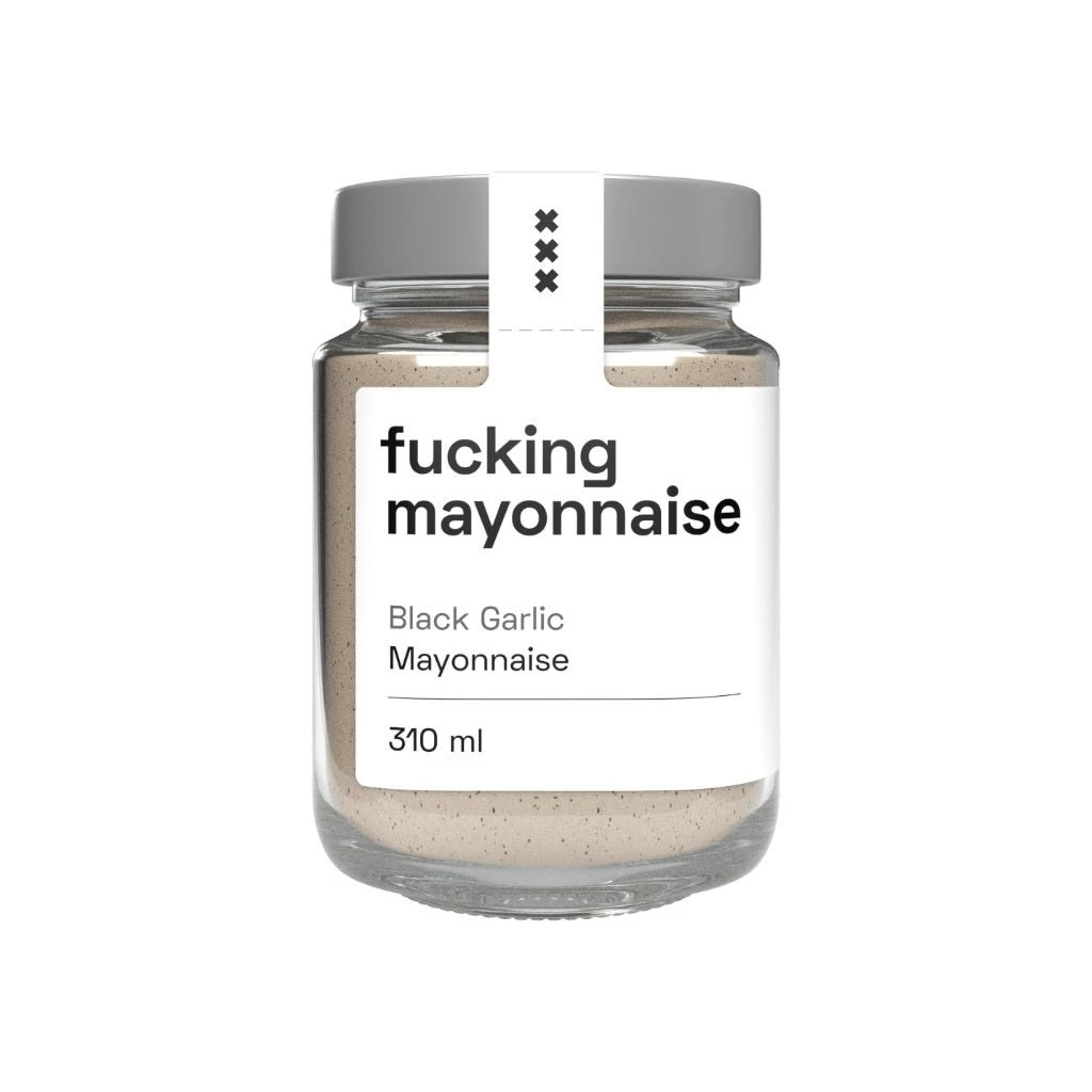 Fucking Ketchup Fucking Mayonnaise 310 Ml Black Garlic 3 Fucking Ketchup Fucking Mayonnaise 310 Ml Black Garlic