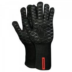 Feuermeister Grillhandschuhe Aramid Schwarz (Paar)