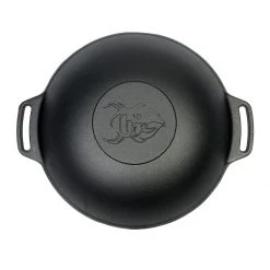 Valhal Outdoor Valhal VH.WOK36 - WOK-PFANNE 36CM Gusseisenprodukte