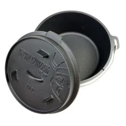 Valhal Outdoor Valhal VH8L - FEUERTOPF 8L, Planer Boden Gusseisenprodukte